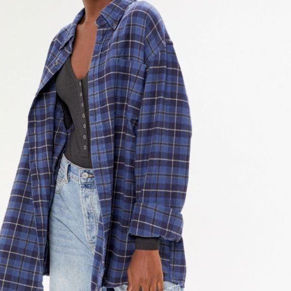 Urban Outfitters Tops - HB icon plaid flannel shirt 2x